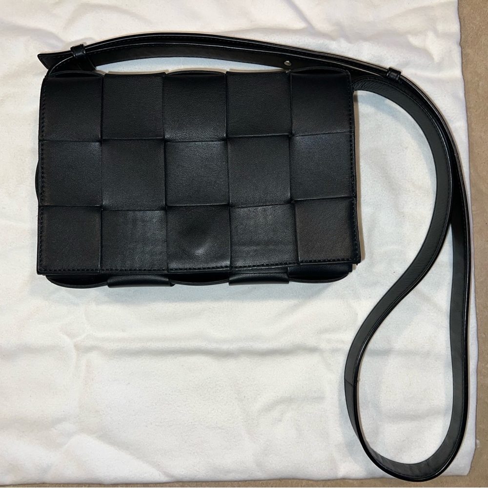 Bottega Veneta black Cassette